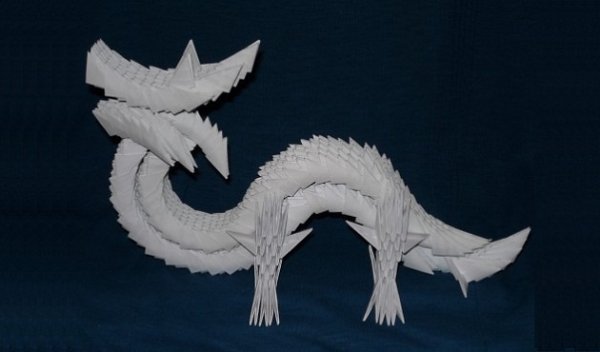 Оригами дракон