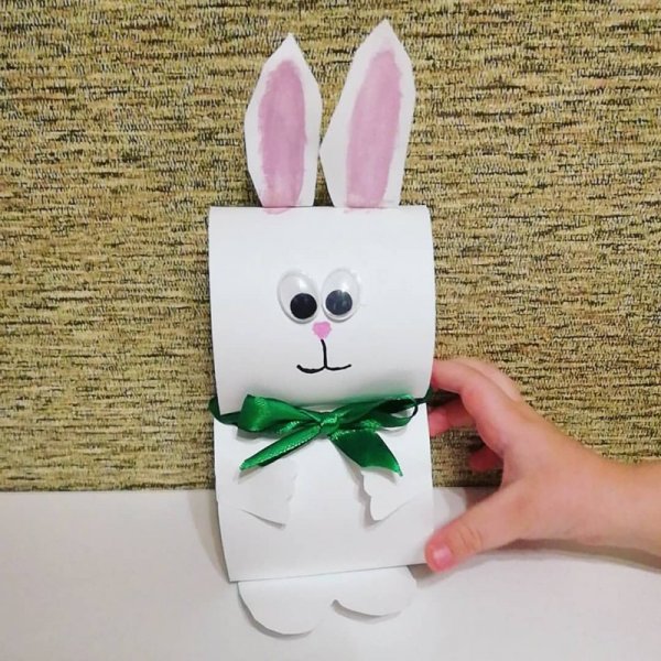 Заяц из бумаги