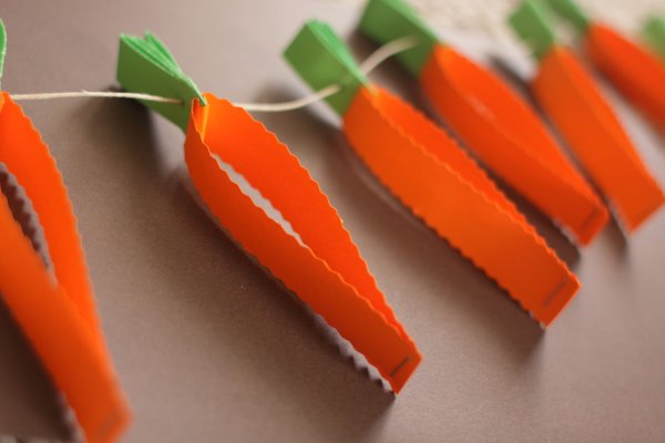 Поделки из моркови для детского сада