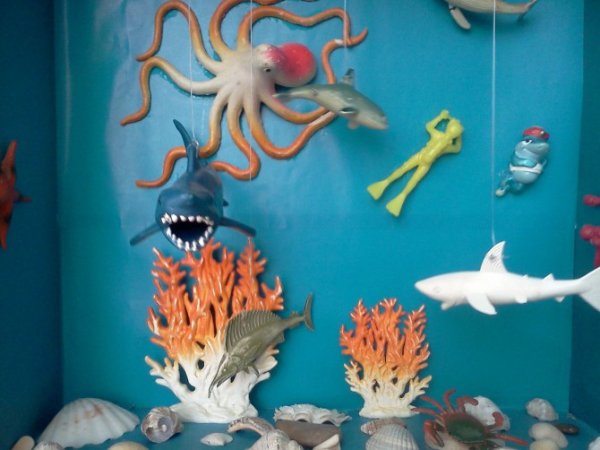 Макет подводный мир в детском саду