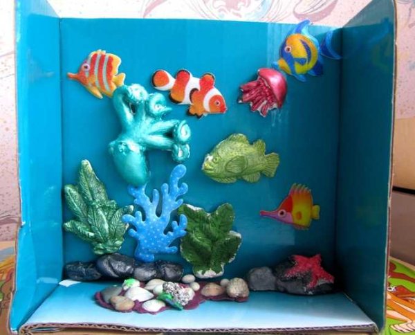Поделка на тему море в детский сад