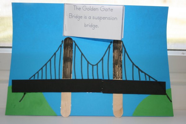 Мост поделка для детей