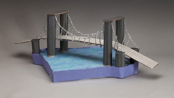 Макет моста
