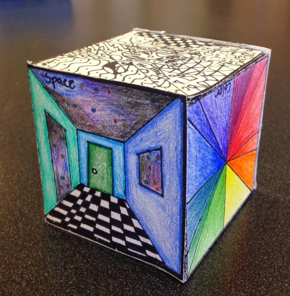Объемный куб