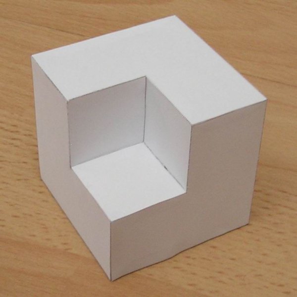 Объемная фигура куб