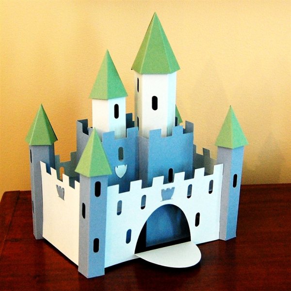 Замок из бумаги