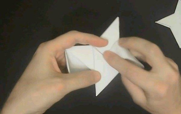 Оригами из бумаги оружие без клея и ножниц