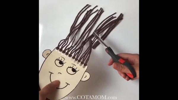 Поделка парикмахер для детей