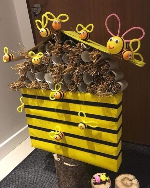 Поделка пчела в детский сад