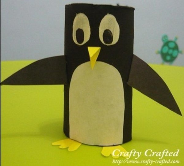 Конструирование из бумаги Пингвин
