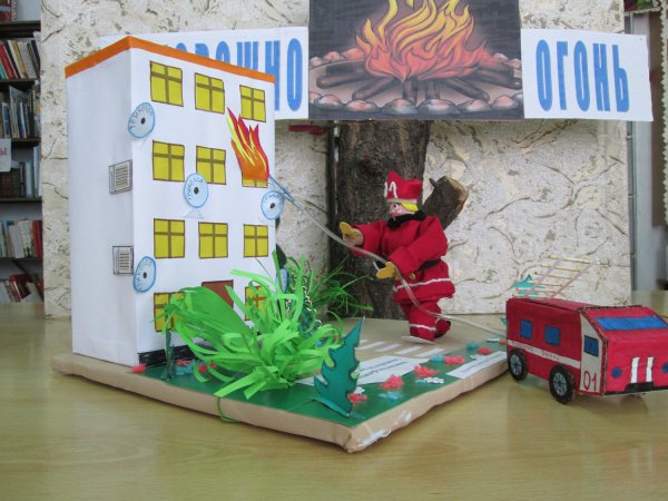 Поделки на тему Неопалимая Купина по пожарной безопасности