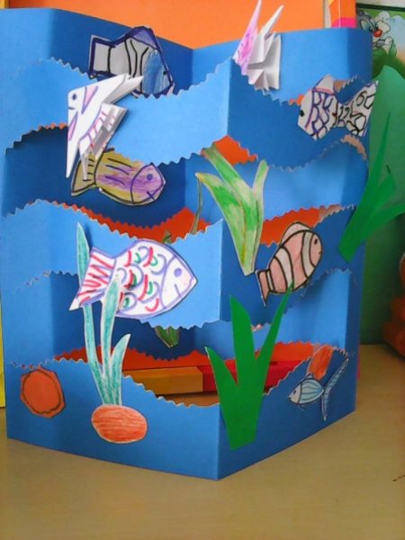 Поделки морские обитатели для детского сада