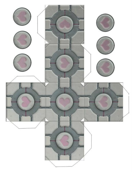 Portal 2 куб компаньон схема