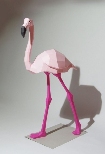 Фламинго попикрафт розовый
