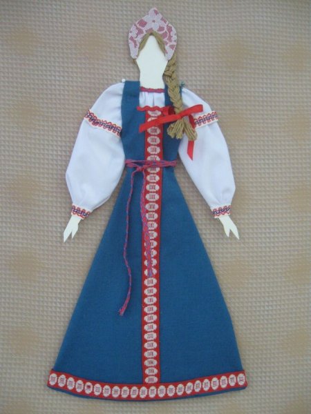 Куклы в национальном костюме русские поделки