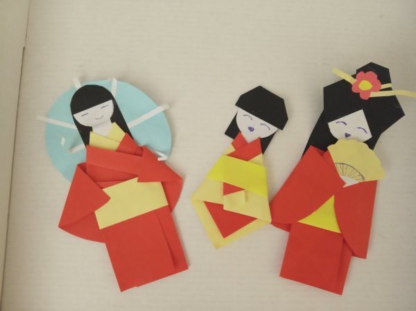 Человечек оригами для детей