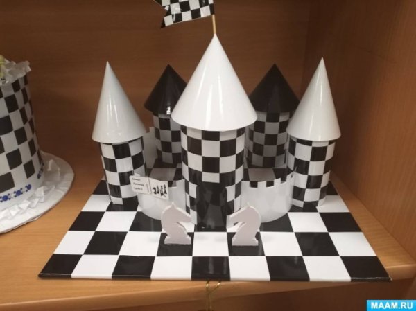 Поделки шахматы из бумаги