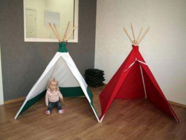 Палатка для детей своими руками