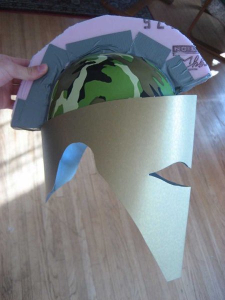 Шлем из бумаги