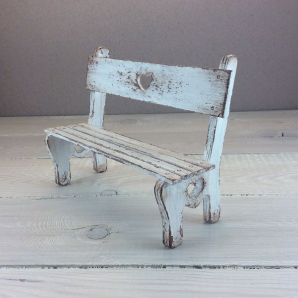 Поделка скамейка миниатюрная