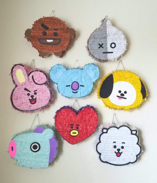 Тата bt21 из фетра