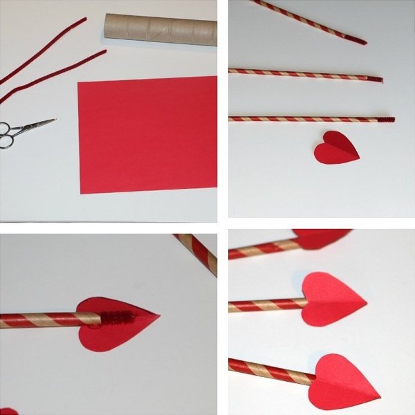 Как сделать стрелу из бумаги