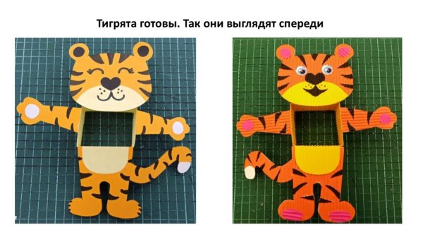 Аппликация тигр