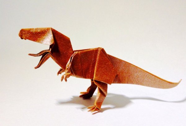 Оригами Тираннозавр рекс