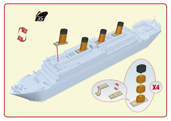 Cobi Титаник