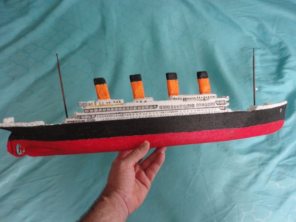 Пейпер крафт Титаник