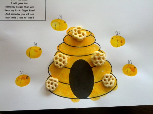 Поделка Пчелка в детский сад