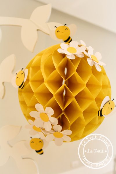 Поделки улей с пчелами из бумаги