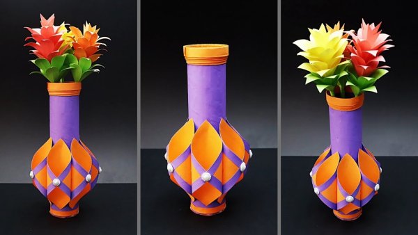 Объемная ваза