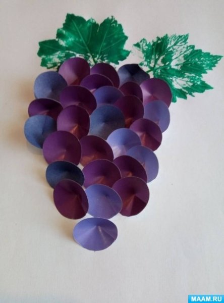 Поделка виноград