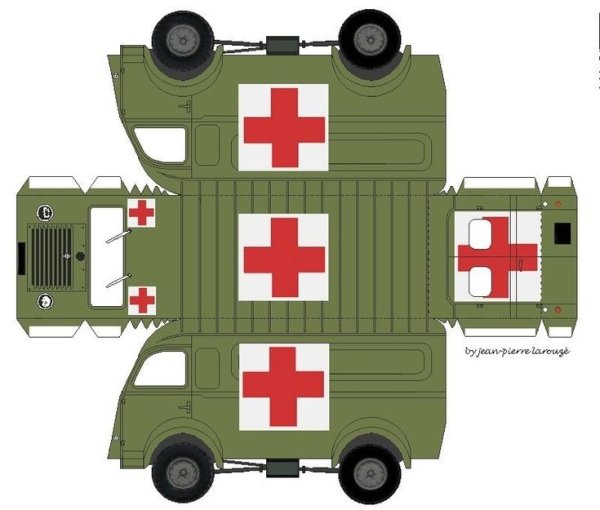Бумажные военные машины