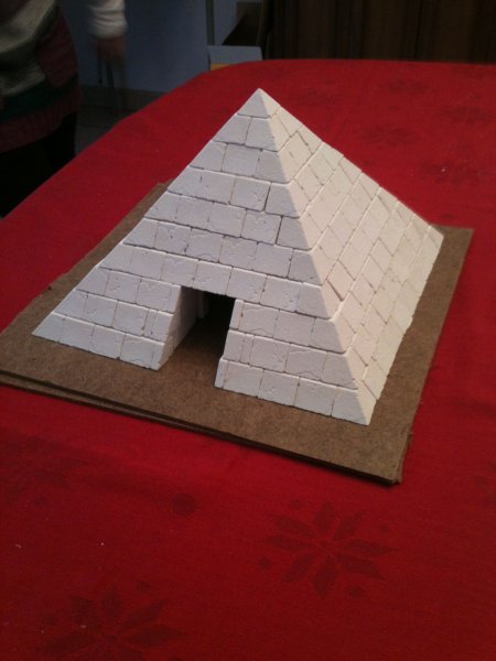 Пирамида Хеопса 3d ручка
