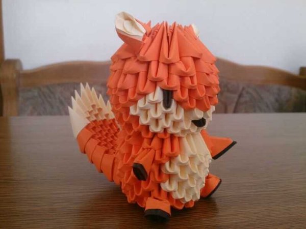 Модульное оригами животные