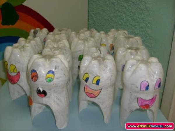 Детские поделки на тему Здоровые зубы