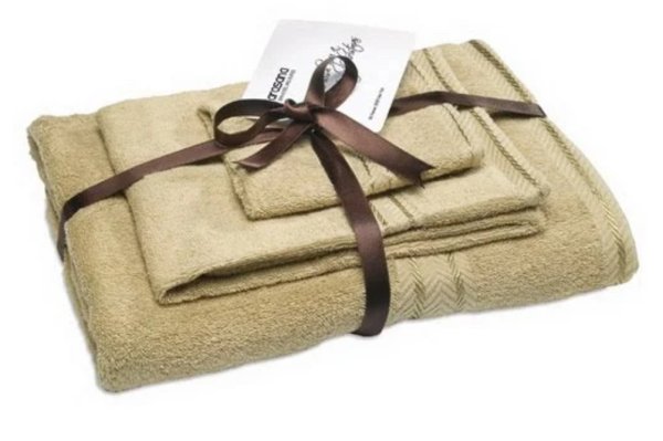 Махровые полотенца в подарочной упаковке