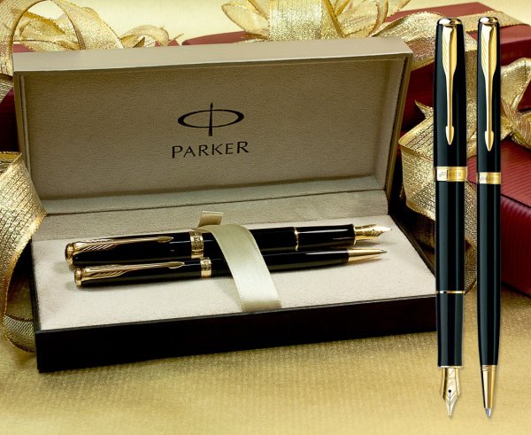 Parker ручка перьевая зеленая