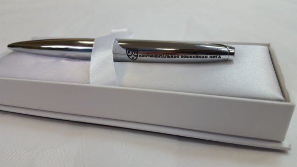 Серебряная именная ручка