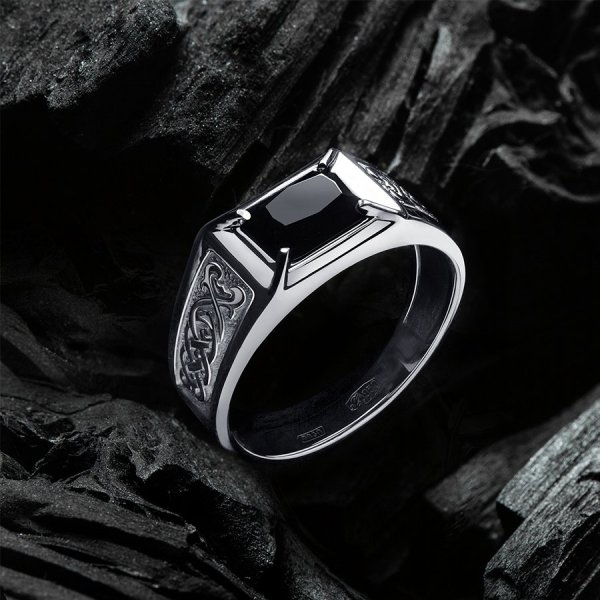 Серебряные кольца для мужчин подарки