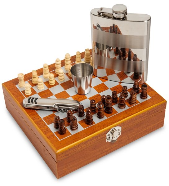 Шахматы набор (шахматы со стопками)