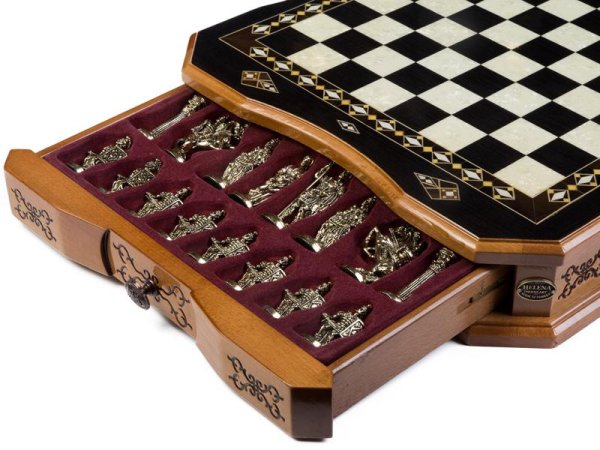 Подарочные шахматы Византия