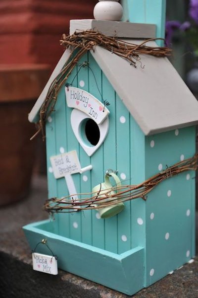 Декоративные домики для птичек