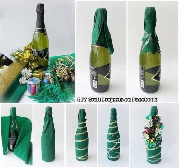 Упаковка для бутылки шампанского