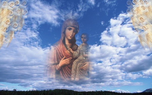 Икона Божией матери царица Небесная
