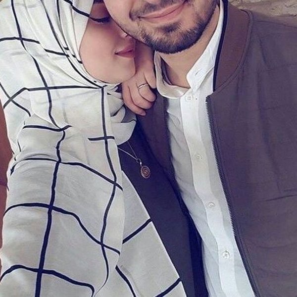Красивая мусульманская пара