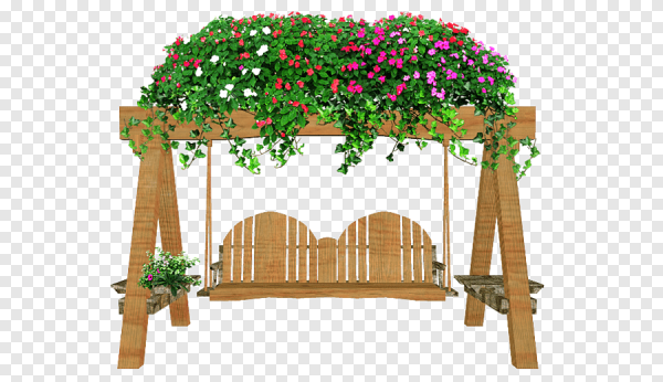 Беседка арка с цветами