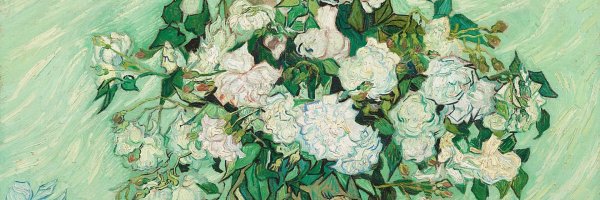 Винсент Ван Гог «белые розы»